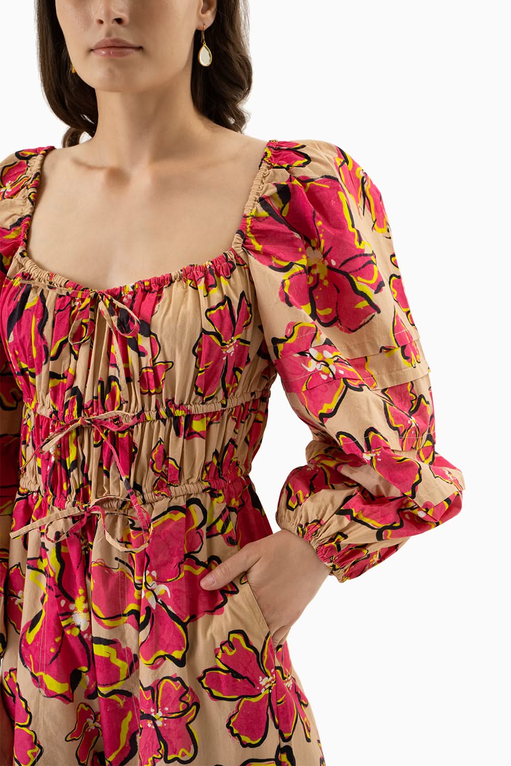 Printed Claude Jumpsuit