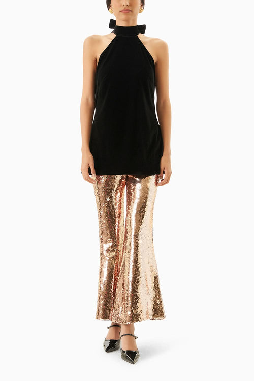 Black Salome Top