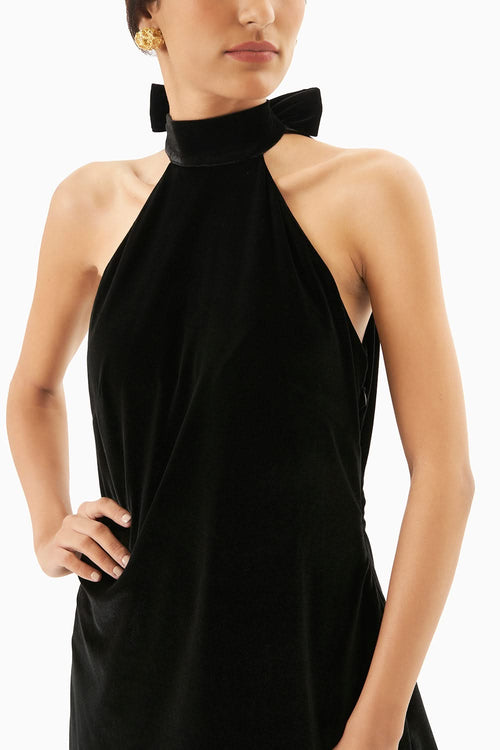 Black Salome Top