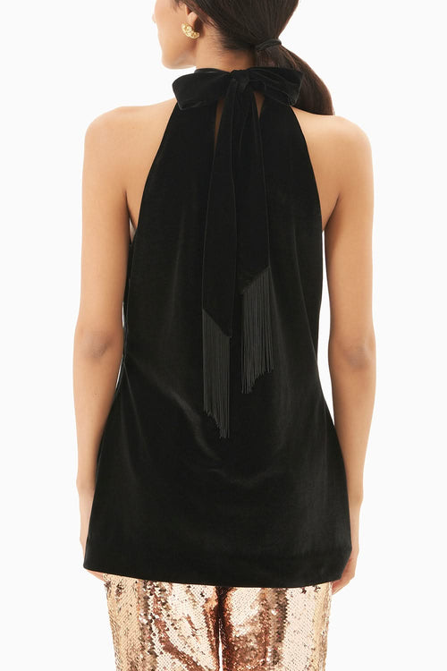 Black Salome Top