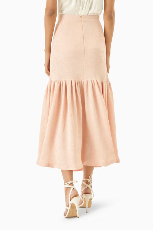 Pink High Waisted Skirt