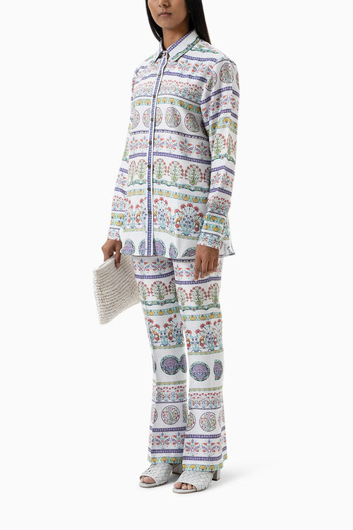 White Tencel Shirt