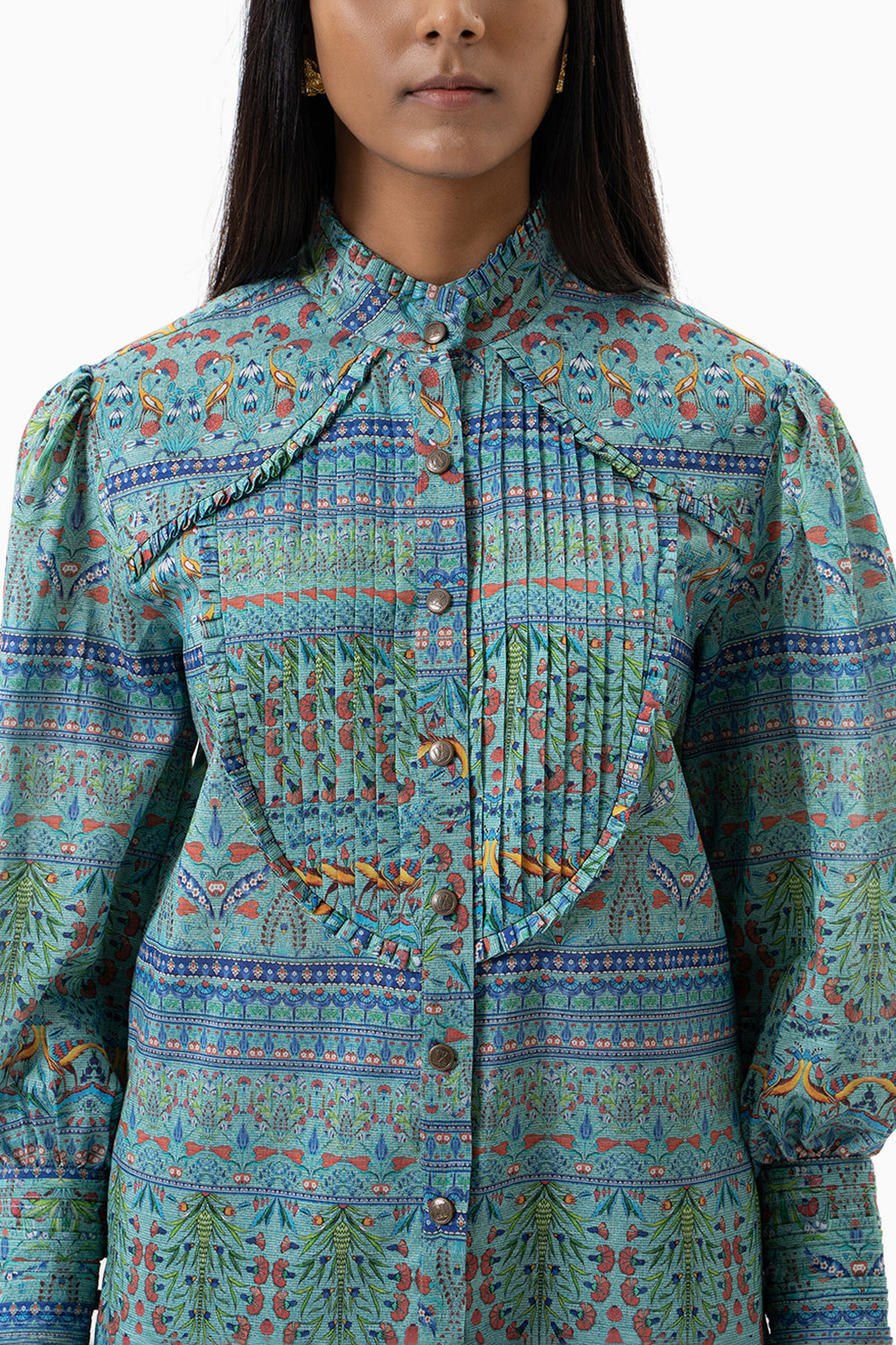Turquoise  Melek Shirt