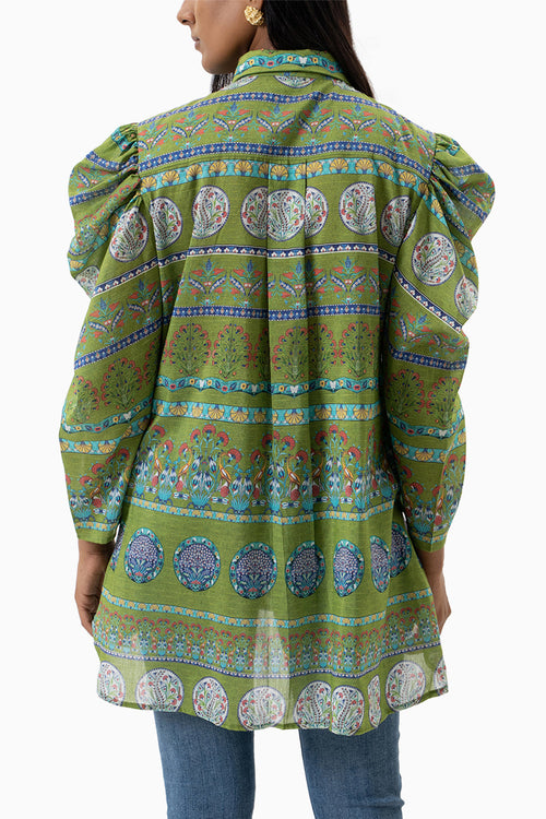 Green Defne Shirt