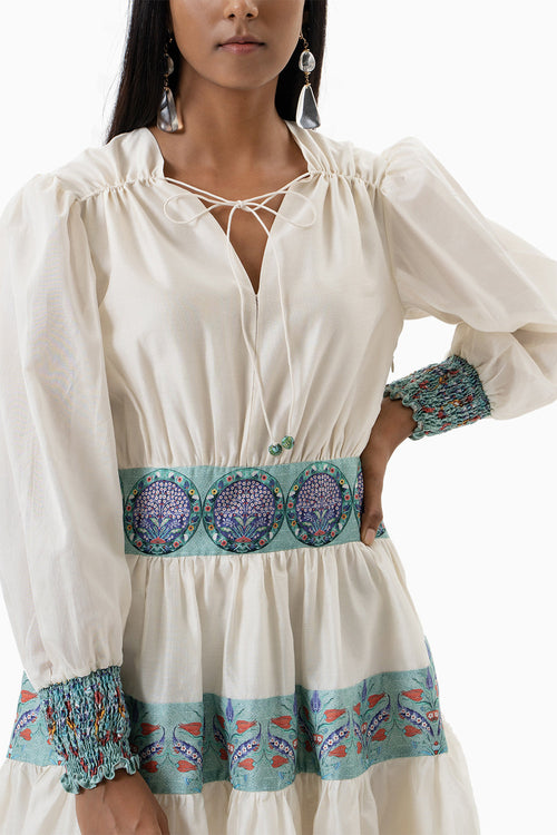White Feriha Dress