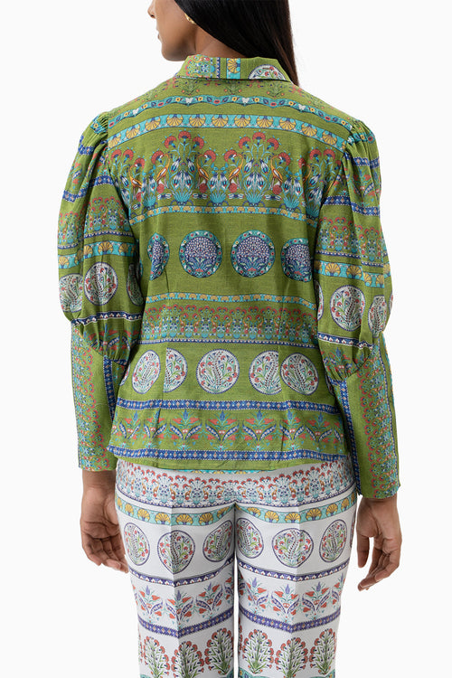Green Baris Top
