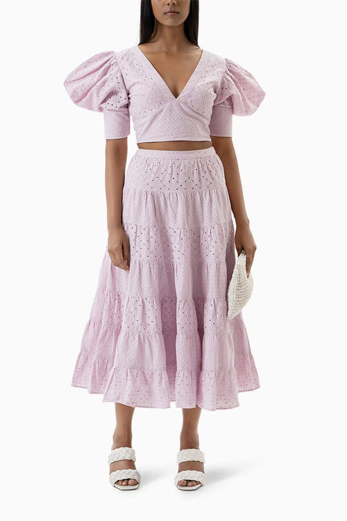 Lilac Farfalle Set