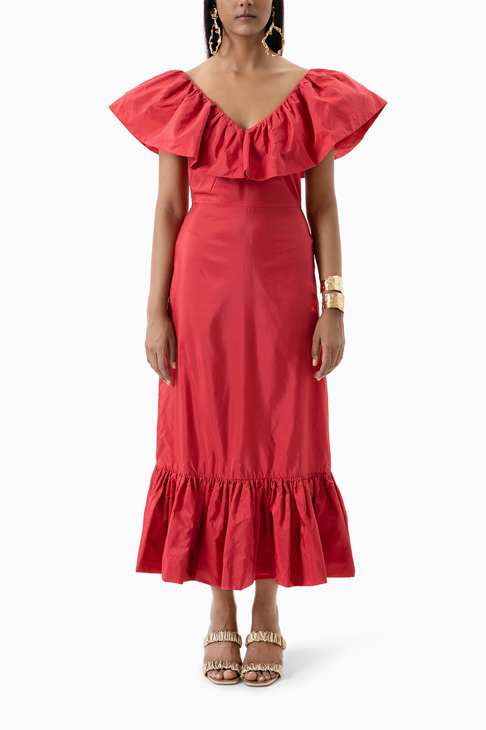 Red Manica Dress