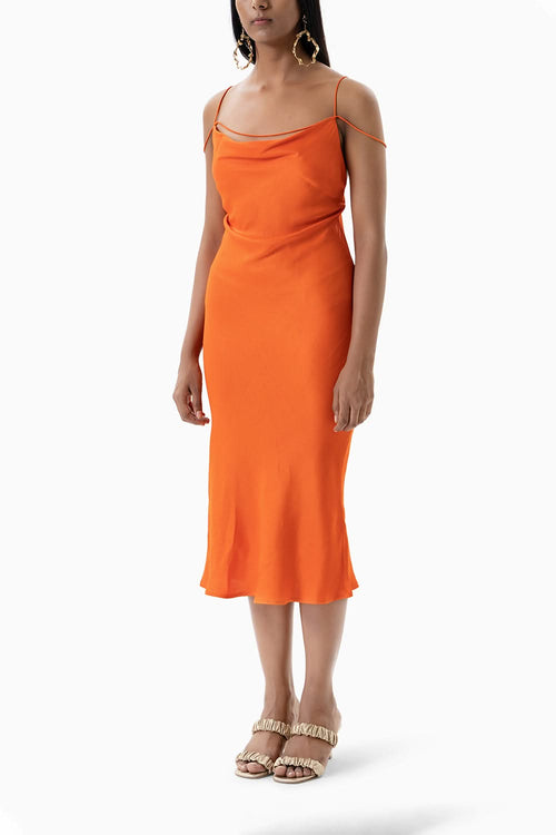 Orange Calie Dress