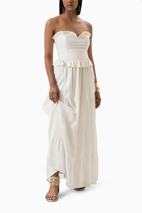 Cream Blanca  Dress