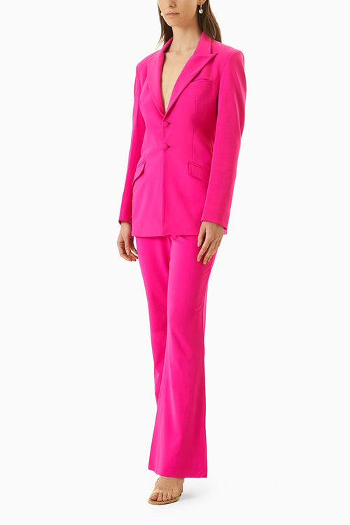 Hot Pink  Jacket And Pant