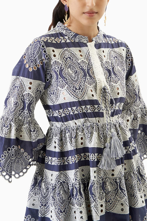 Blue Larissa Dress