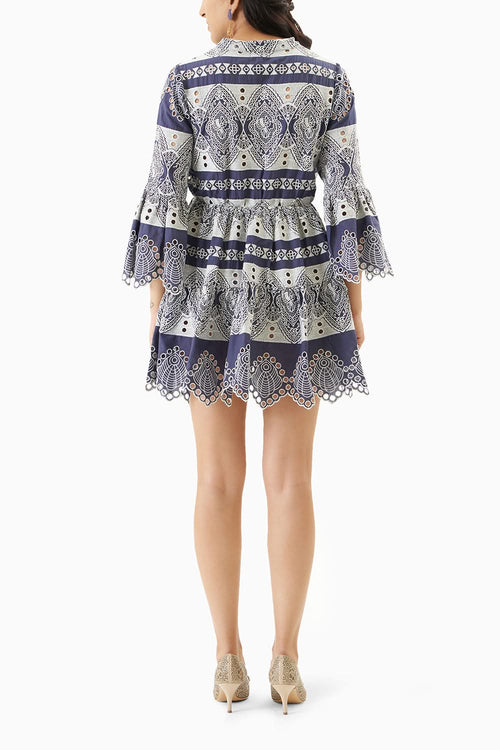 Blue Larissa Dress