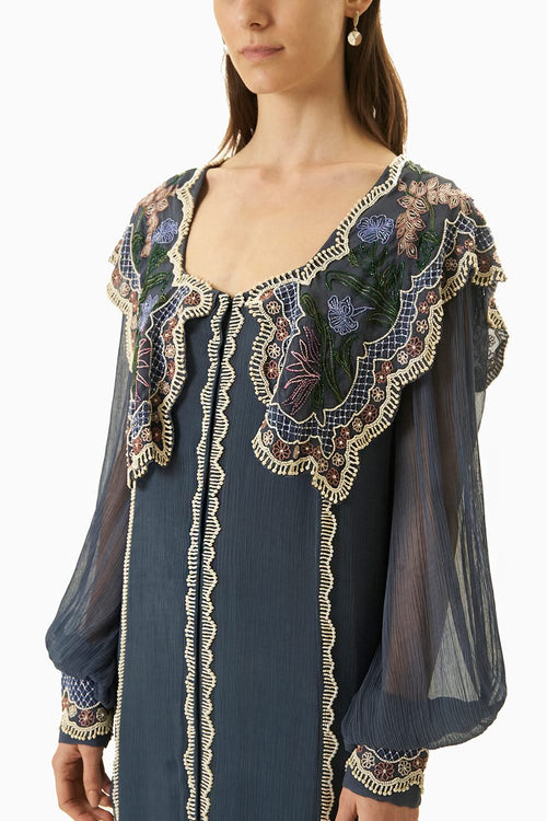 Dark Grey Aqsa Dress