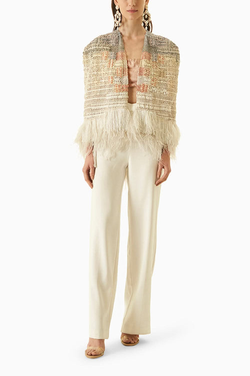 White Benu Cape