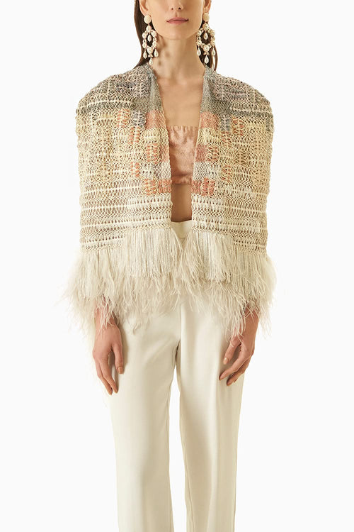 White Benu Cape