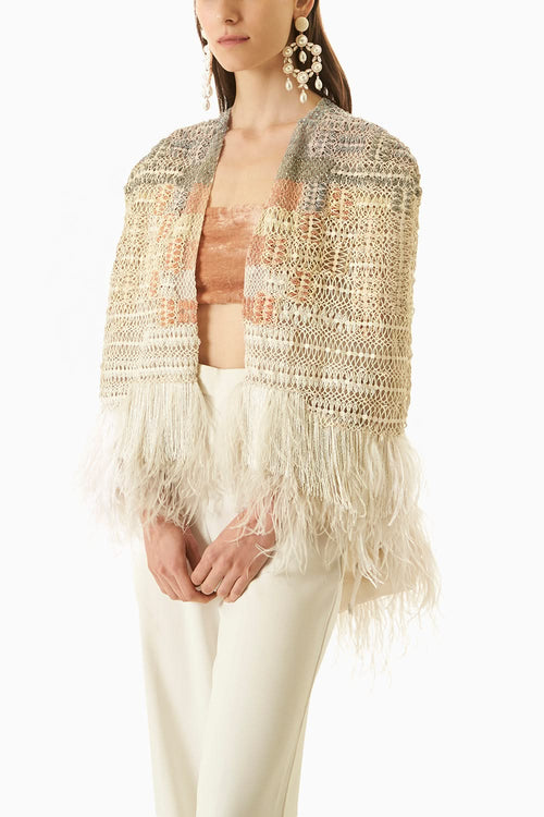 White Benu Cape