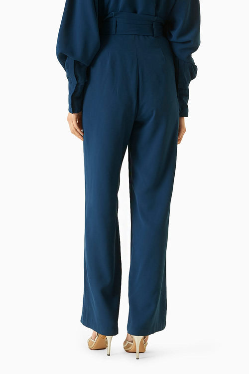 Teal Pyro Top With Trouser
