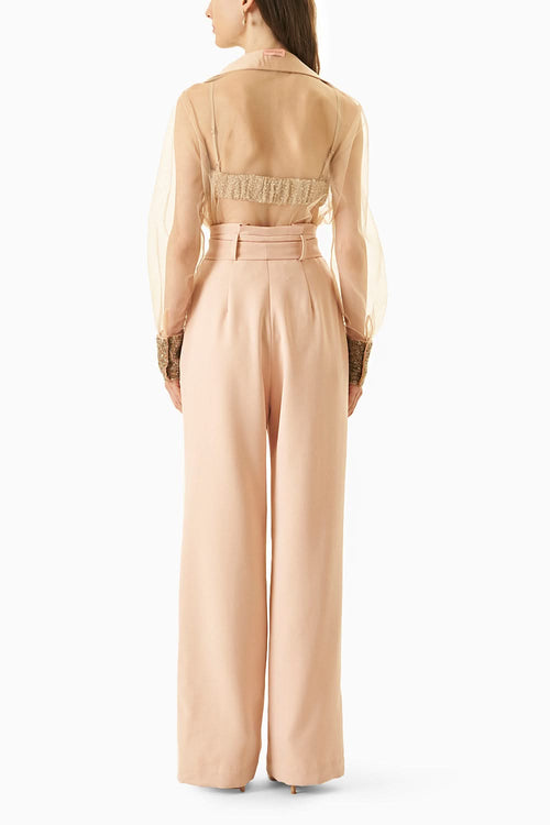 Blush Ignite Bodysuit With Trouser