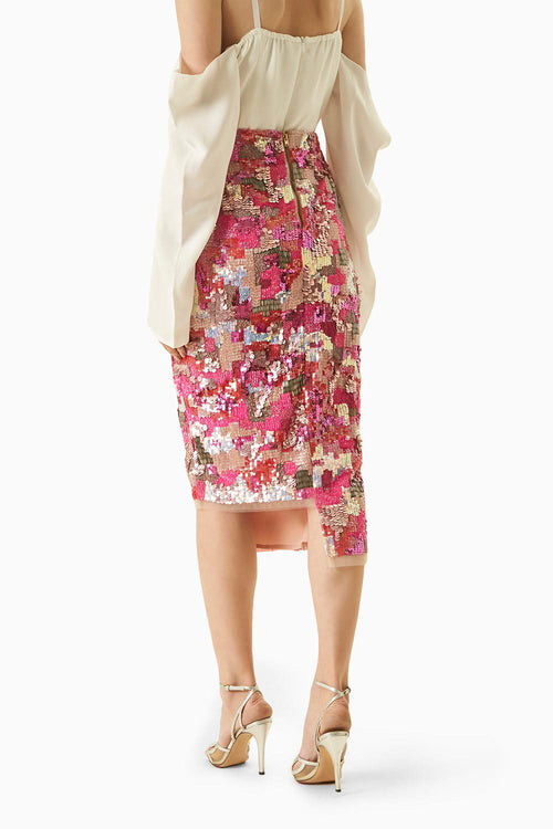 Pink Lynx Skirt