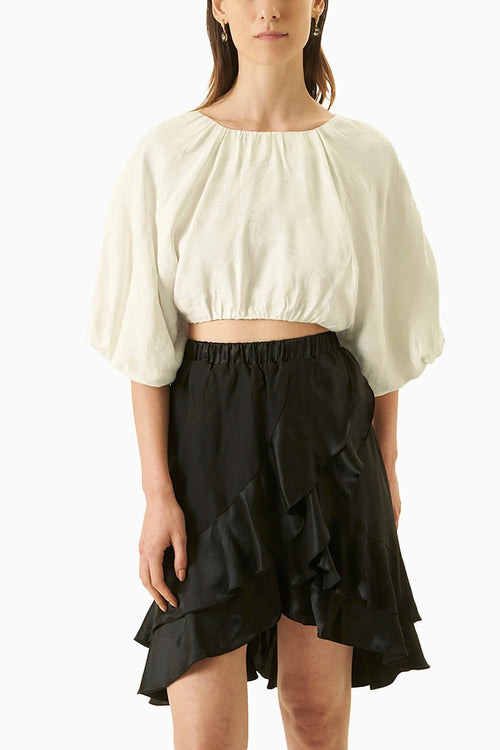 White Eerie  Top