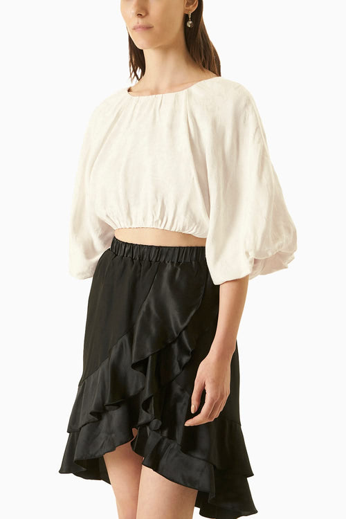 White Eerie  Top