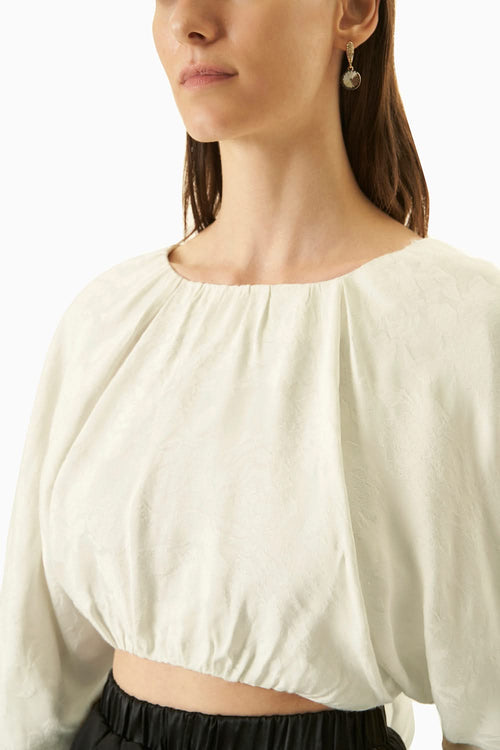 White Eerie  Top