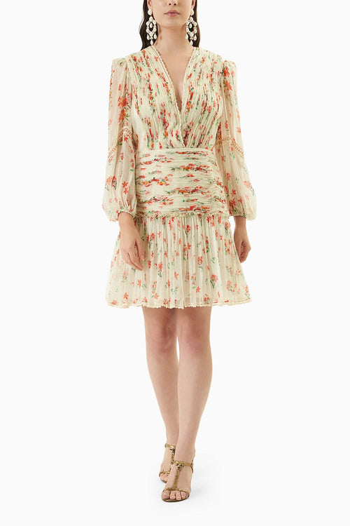 Off-White Midi Dress