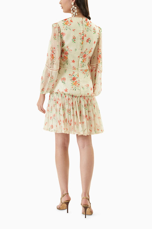 Off-White Midi Dress