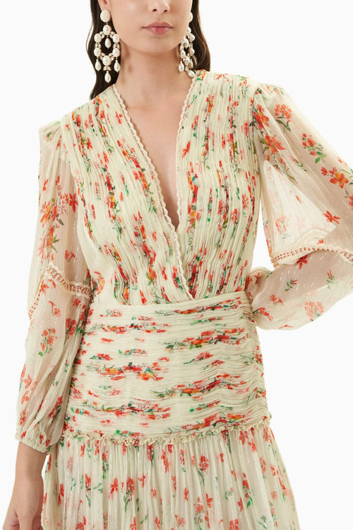 Off-White Midi Dress