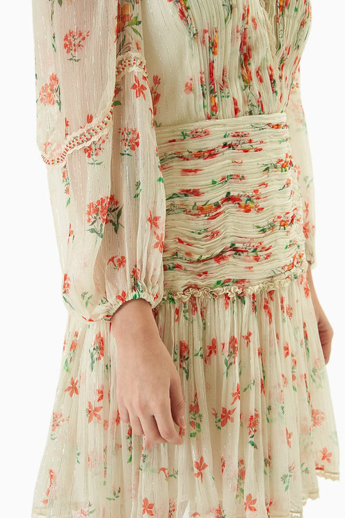 Off-White Midi Dress