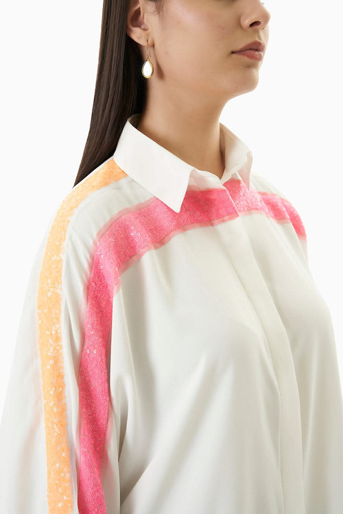 White Anti Fit Shirt