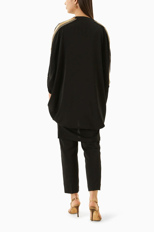 Black Stella Kimono Set
