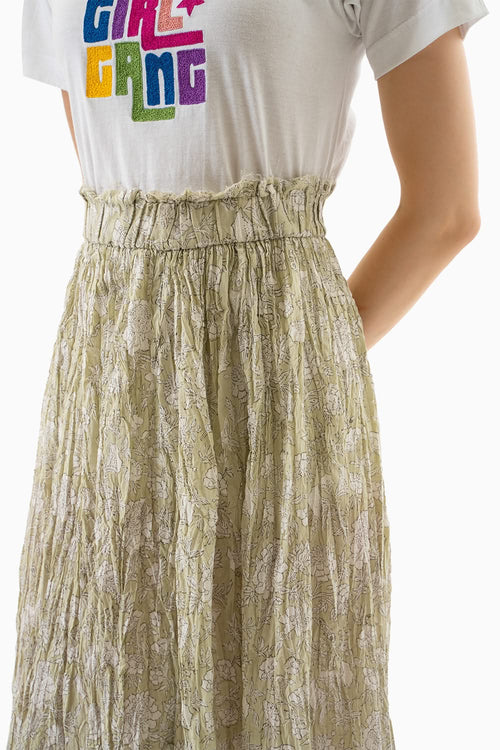 Grey Mysore Skirt