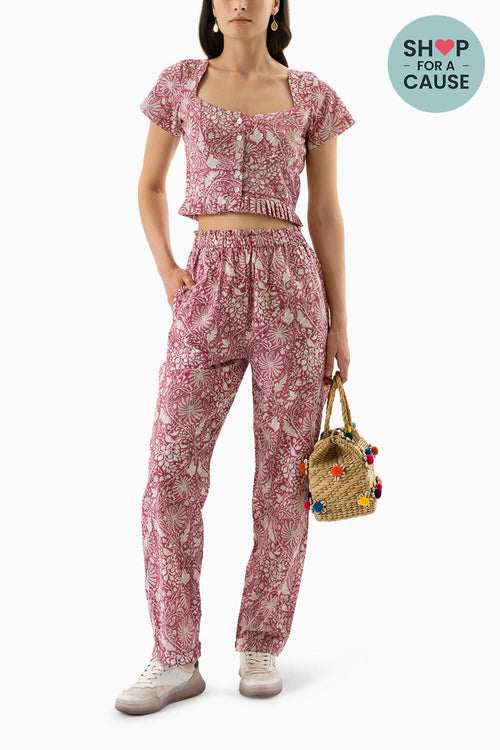 Pink Gangtok Pant