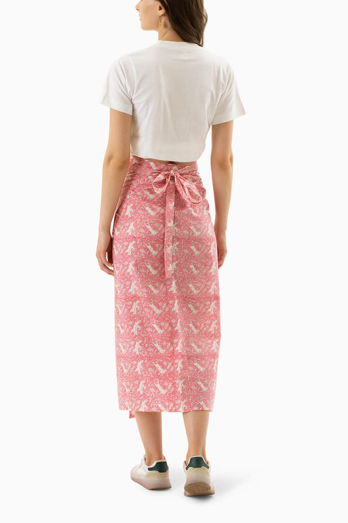 Pink Jaipur Wrap Skirt