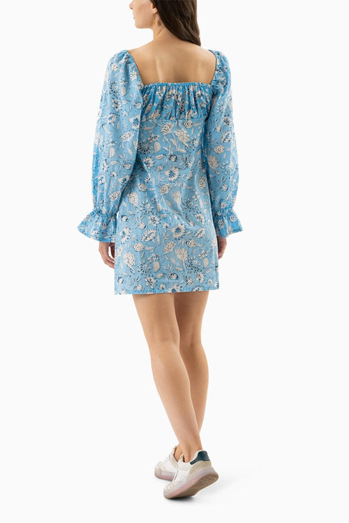 Blue Jodhpur Dress