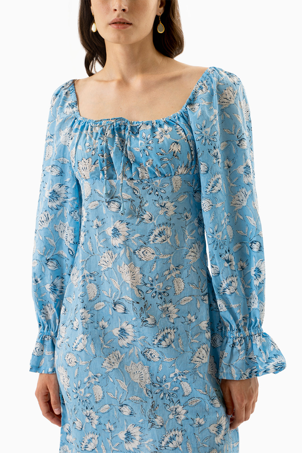 Blue Jodhpur Dress