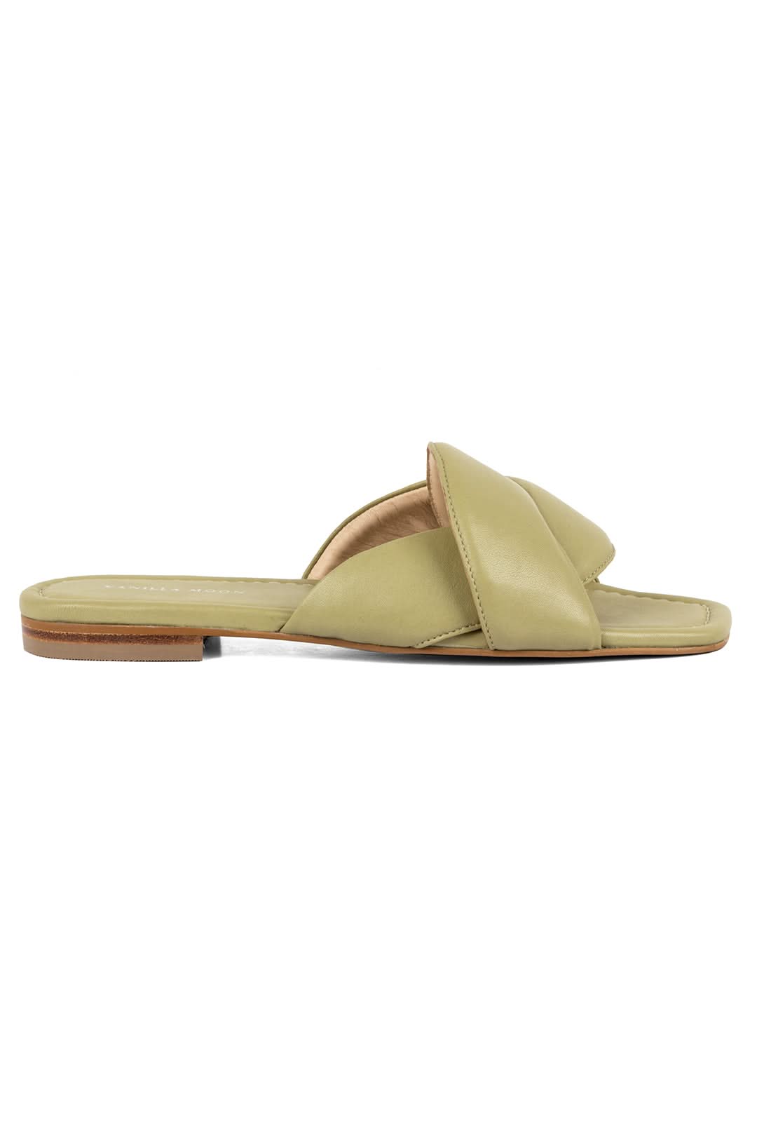 Green Giselle Twisted Straps Sandals
