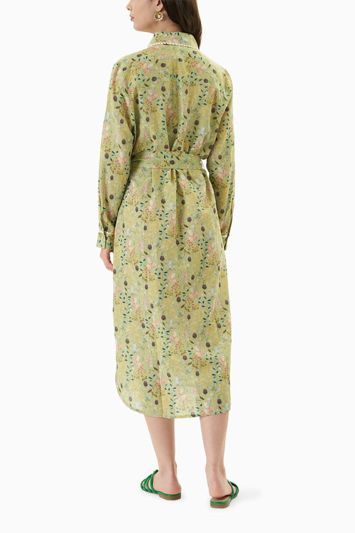 Forever Classic Print Shirt Dress