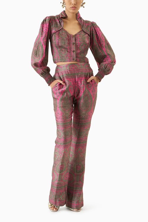 Fuchsia Bell Bottom