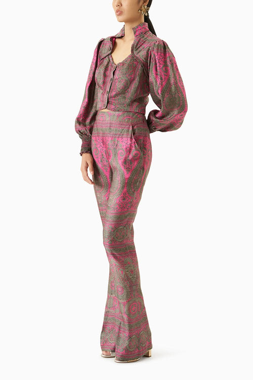 Fuchsia Bell Bottom