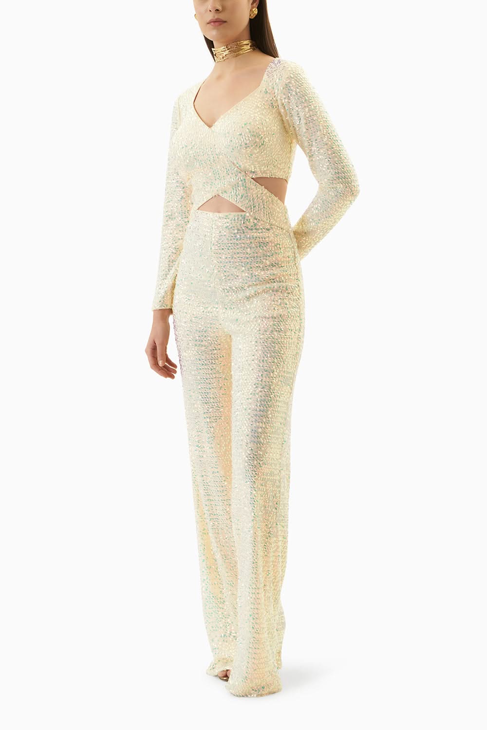 Rainbow Sequin Jumpsuit