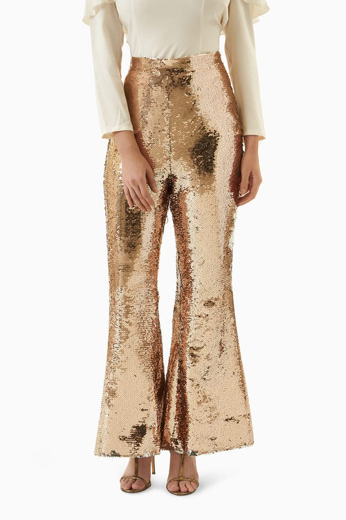 Copper Sequin Pant