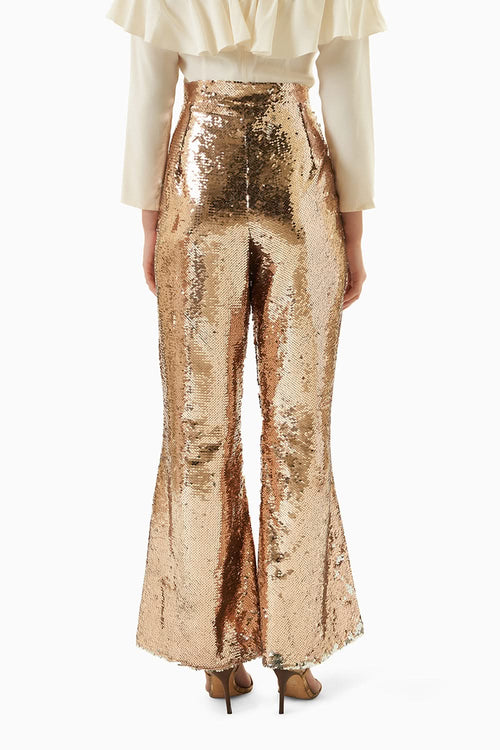 Copper Sequin Pant