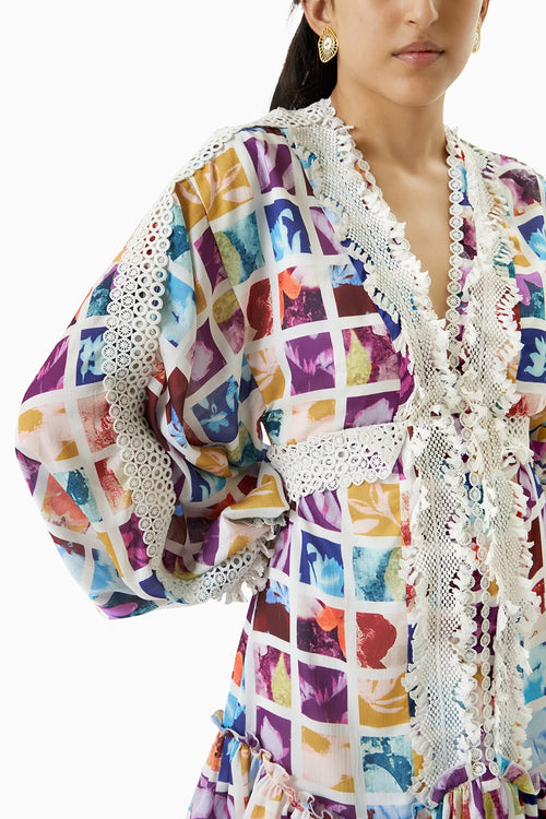 Printed Charlock Dress