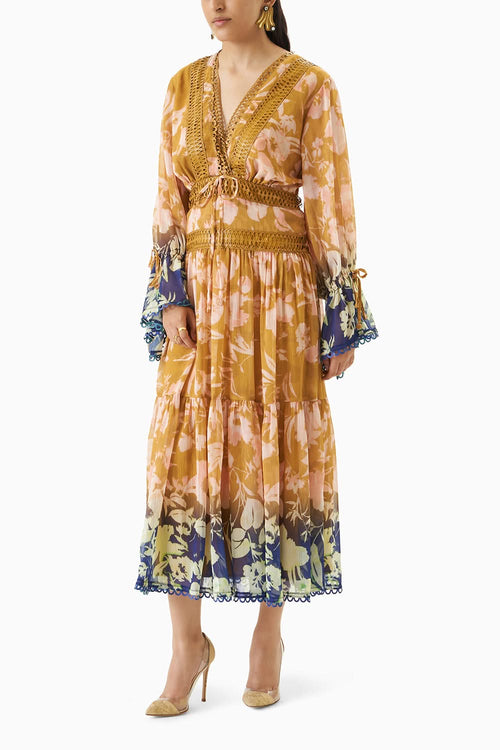 Printed Barley Dress