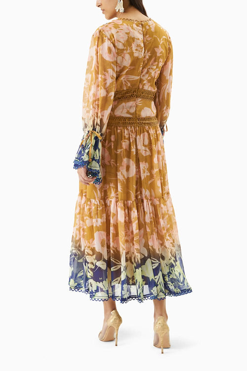 Printed Barley Dress