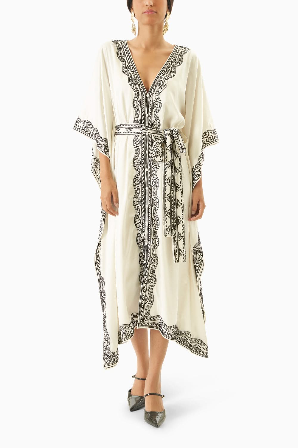 White Lavelle Kaftan