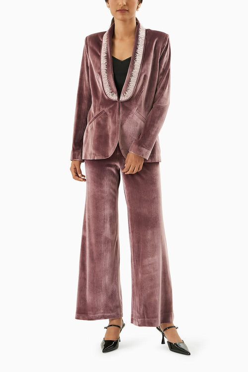 Chromatic Velvet Co-ord Set